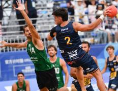 （成都世运会）沙滩手球——男子半决赛：葡萄牙队胜西班牙队