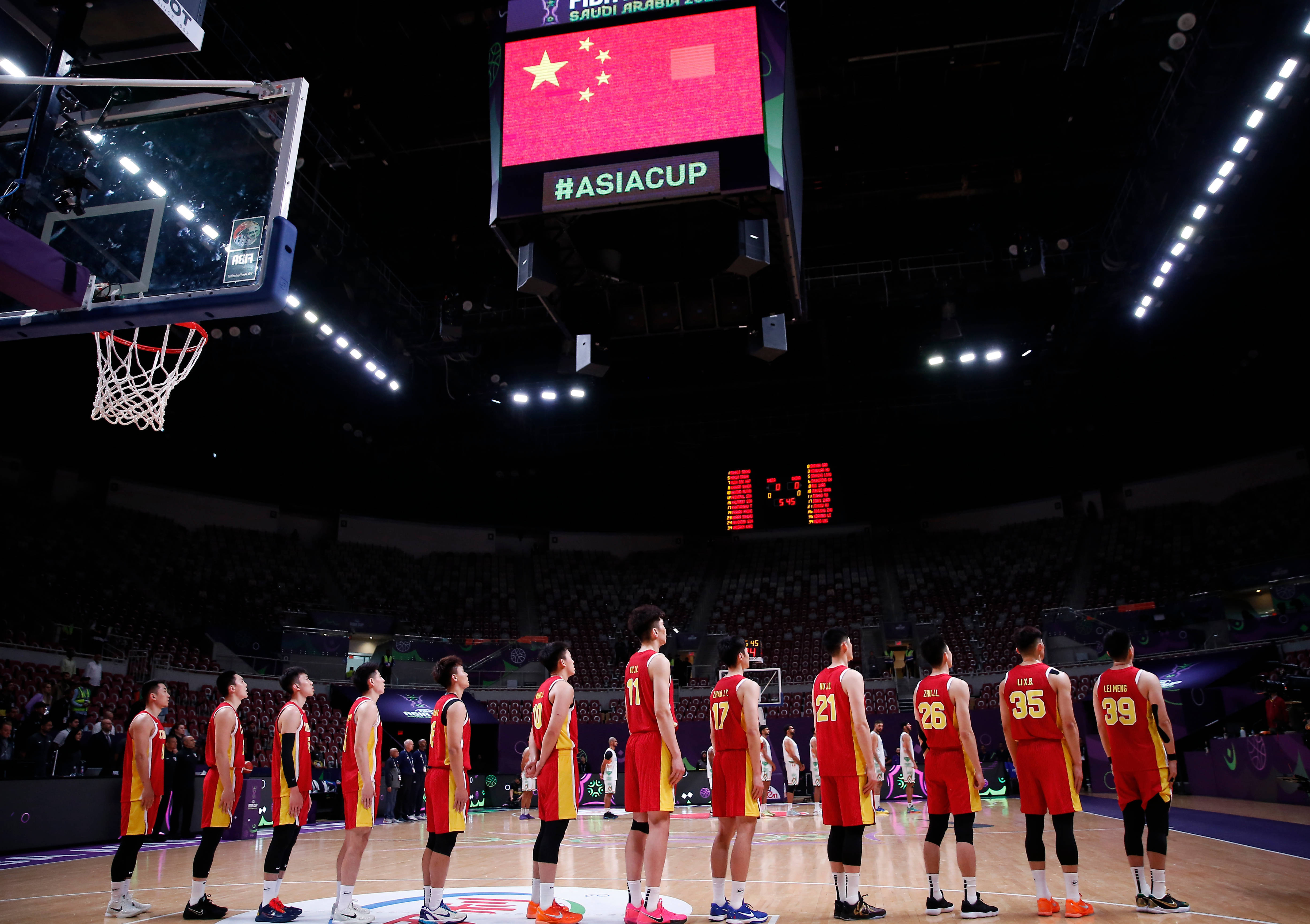 (体育)篮球——国际篮联亚洲杯:中国队胜印度队