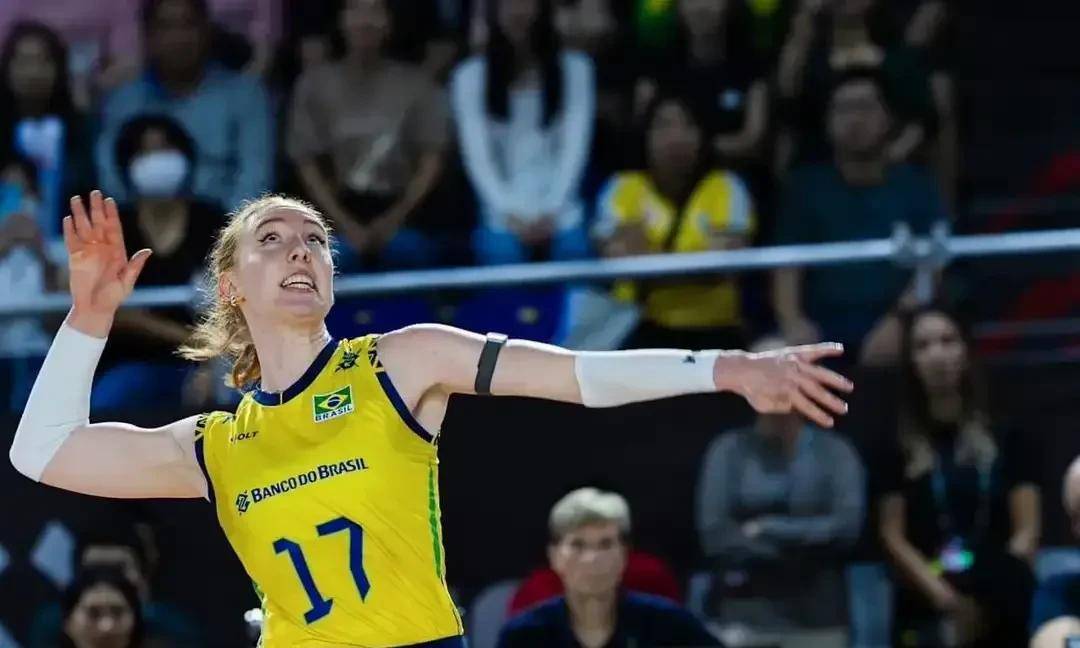 2-0到3-2！巴西女排逆转法国队，这场对决给中国女排带来“利好”