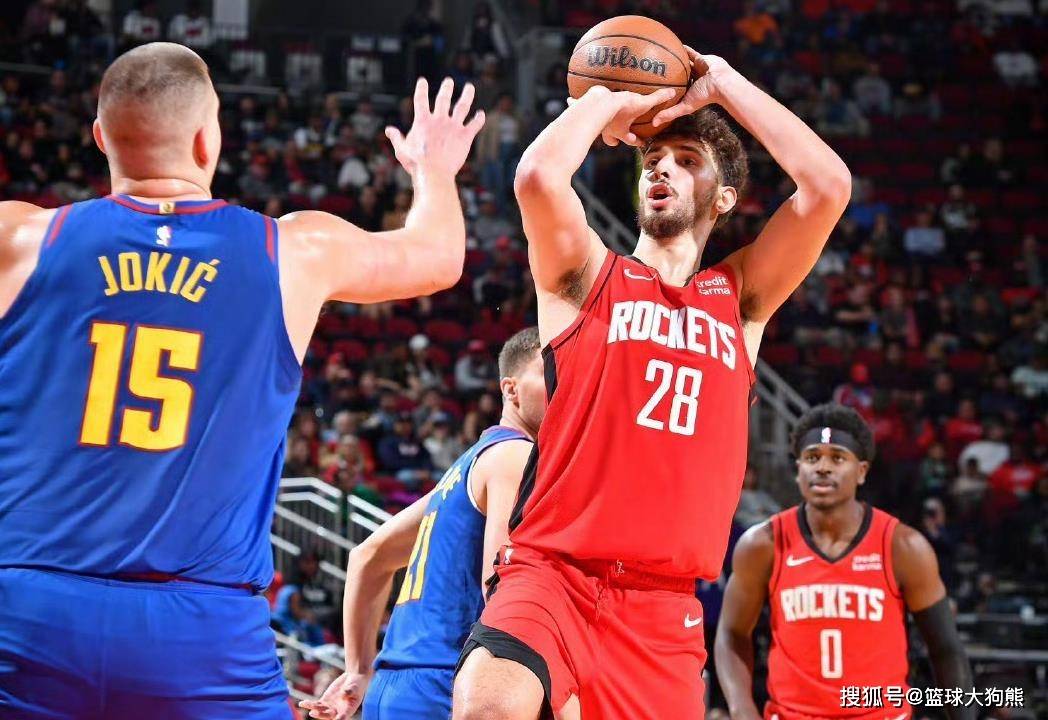 2场轰39+20+16!火箭队申京再次爆发,带队2连胜!可比肩约基奇?